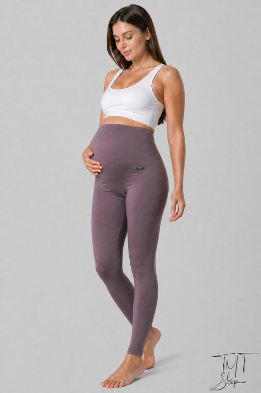 Glatke helanke (Dusty Plum) TMT Super Stretch