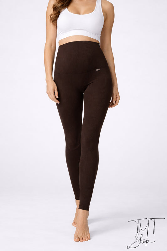 TMT Super Stretch - Rebraste helanke (Dark Chocolate)