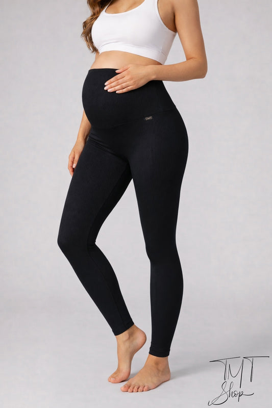 TMT Super Stretch - Rebraste helanke (Deep Black)