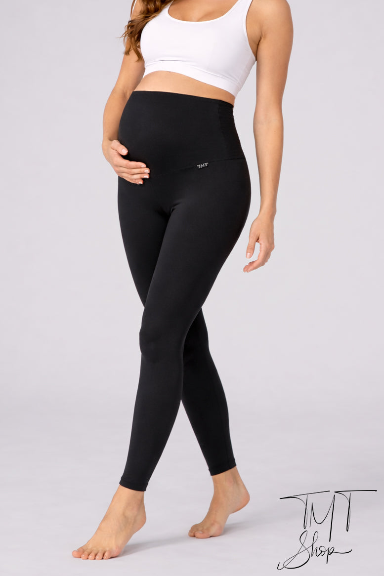 Glatke helanke (Deep Black) TMT Super Stretch