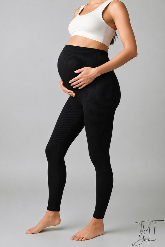 Rebraste helanke (Deep Black) TMT Super Stretch